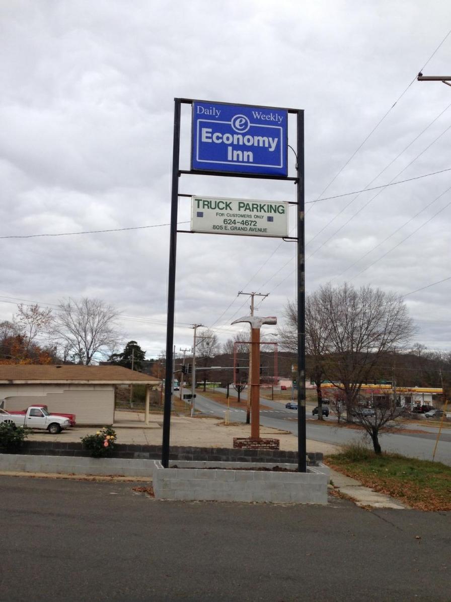 Economy Inn Hot Springs Exterior foto